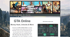 Desktop Screenshot of gtaonlinehacks.com